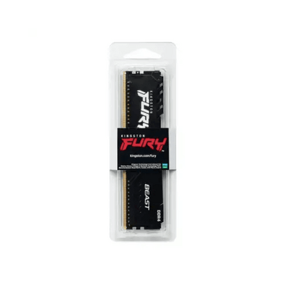 KINGSTON DDR4 32GB 3600MHZ FURYBEAST BLACK KF436C18BB/32 CL18 - TecnoRoyal