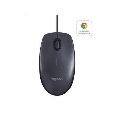 LOGITECH MOUSE OTTICO USB B100 NERO 910-003357 - TecnoRoyal