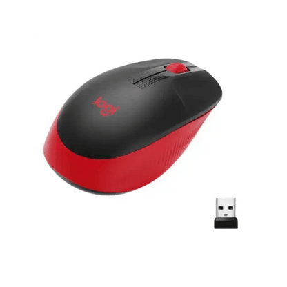 LOGITECH MOUSE OTTICO WIRELESS M190 ROSSO 910-005908 - TecnoRoyal