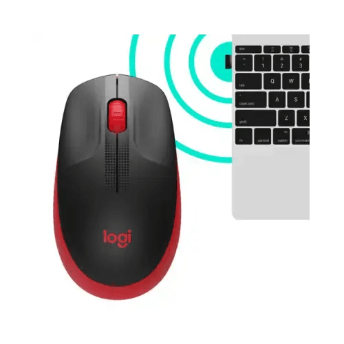 LOGITECH MOUSE OTTICO WIRELESS M190 ROSSO 910-005908 - TecnoRoyal