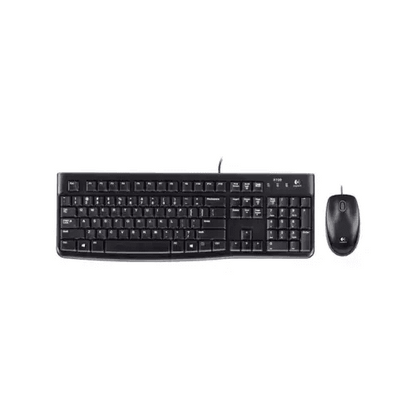 LOGITECH TASTIERA+MOUSE USB NERO MK120 920-002543 - TecnoRoyal