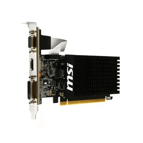 MSI VGA GT710 2GB 2GD3H LP VGA/DVI/HDMI GDDR3 V809-2000R - TecnoRoyal