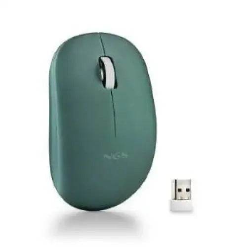 NGS Mouse Wireless Fog Pro 1000dpi 2tasti Green - TecnoRoyal