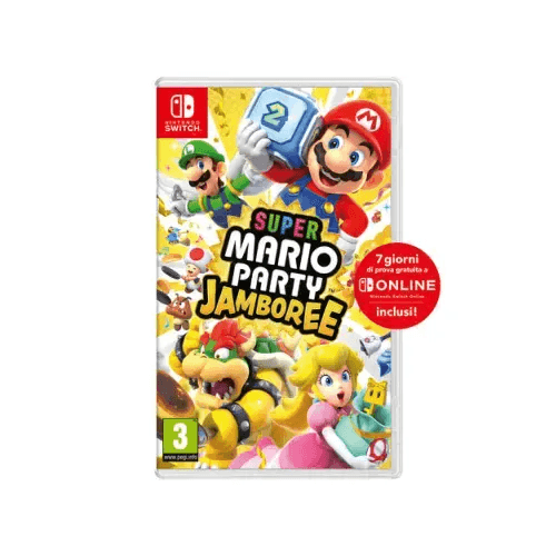 NINTENDO SWITCH GIOCO SUPER MARIO PARTY JAMBOREE +7GIORNI NSO IT - TecnoRoyal