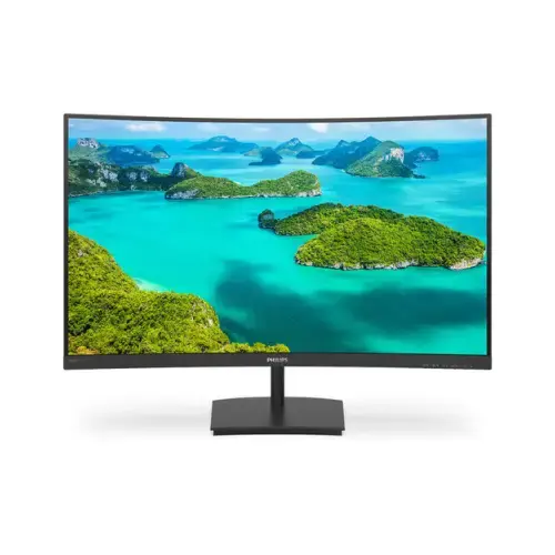 Philips monitor 24’’ led full hdcurvo vga/hdmi 241e1sc - monitor philips 24 led full hd curvo 241e1sc