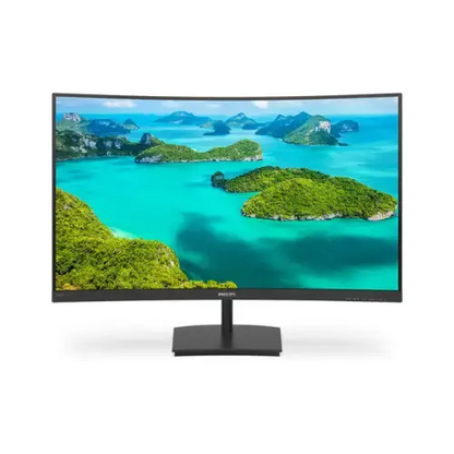 Philips monitor 24’’ led full hdcurvo vga/hdmi 241e1sc - monitor philips 24 led full hd curvo 241e1sc