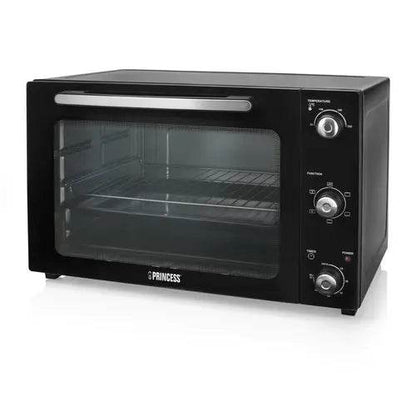 PRINCESS FORNO A CONVEZIONE 55LT VENTILATO 2000W NERO - TecnoRoyal