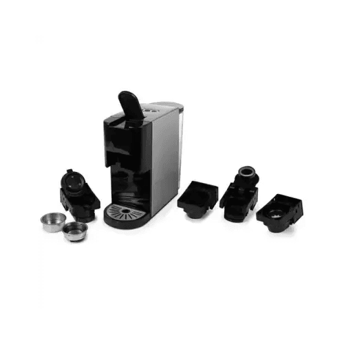 PRINCESS MACCHINA DA CAFFE CAPSULE/CIALDE/MACINATO 5in1 NERO/INOX - TecnoRoyal