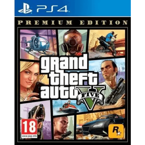 PS4 GTA Grand Theft Auto 5 - Premium Edition EU - TecnoRoyal