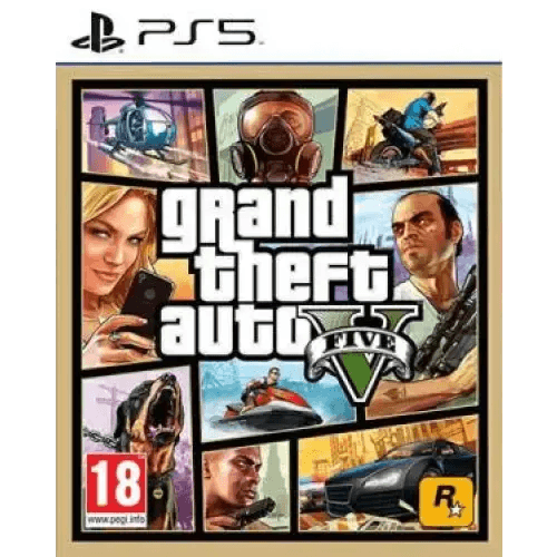 PS5 GTA Grand Theft Auto V EU - TecnoRoyal