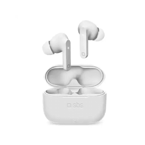 SBS Urban Pro Auricolare True Wireless Stereo (TWS) In-ear Musica e Chiamate Bluetooth Bianco - TecnoRoyal