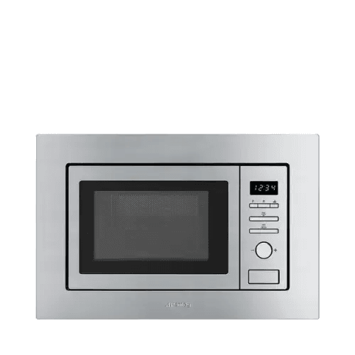 SMEG FORNO MICROONDE INCASSO 19LT 1000W 60CM GRILL INOX SATIN. FMI017X - TecnoRoyal