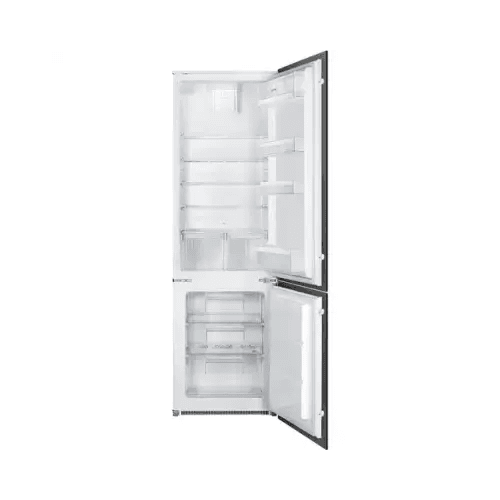 SMEG FRIGO INCASSO COMBINATO VENTILATO PORTA REV.268LT F BIANCO C41721F - TecnoRoyal