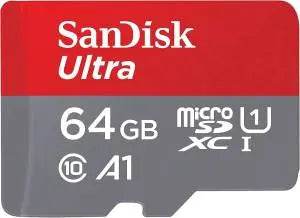 SanDisk Micro SD 64GB Classe 10 SDHC UHS-I U1 120MB/s - TecnoRoyal