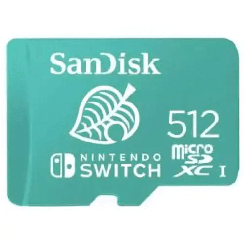 Switch Micro SDXC SanDisk 512GB for Nintendo Switch - TecnoRoyal