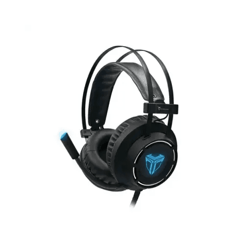 TECHMADE CUFFIA GAMING MULTIMED. CON MICROFONO NERO 3.5MM/USB TM-M06L - TecnoRoyal