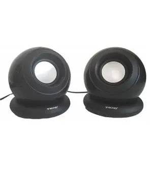 TECNO SPEAKER 2.0 USB TC-SP33 5W BLACK - TecnoRoyal