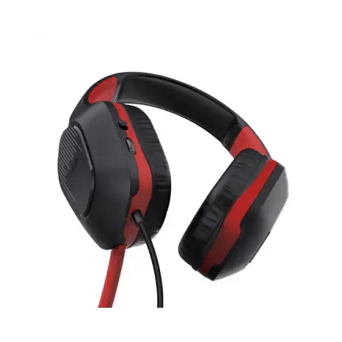 TRUST CUFFIA GXT 415S ZIROX GAMING MICROFONO NERO/ROSSO 3.5MM 24995 - TecnoRoyal