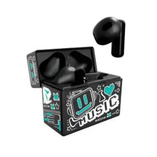 Techmade Earbuds TM-XM191-BKGR Con Pattern Verde - TecnoRoyal