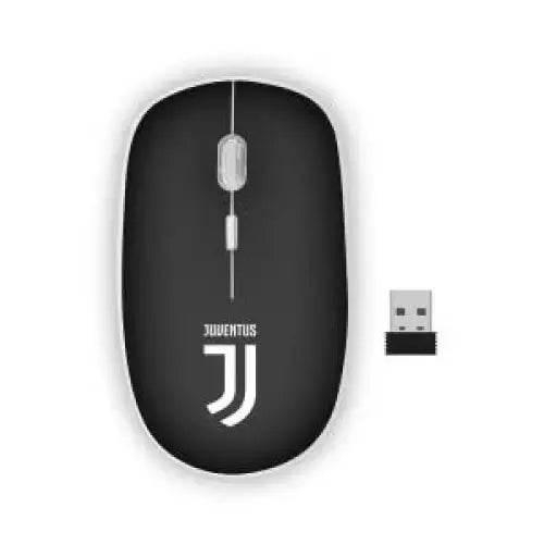 Techmade Mouse Wireless Juventus Nero - TecnoRoyal