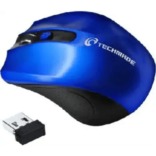 Techmade Mouse Wireless TM-XJ30-BL Blue - TecnoRoyal