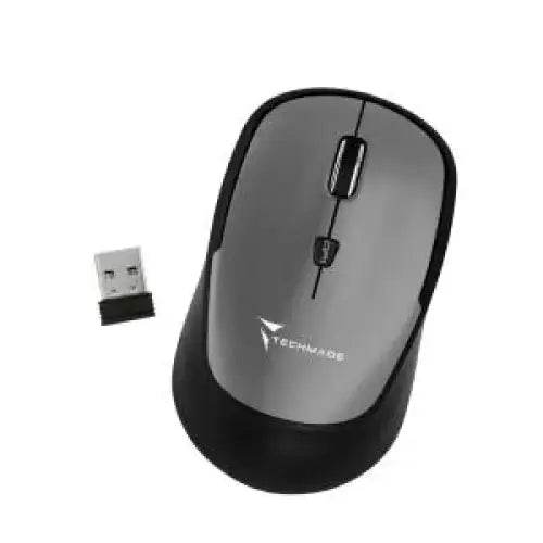 Techmade Mouse Wireless TM-XJ35 Grey - TecnoRoyal