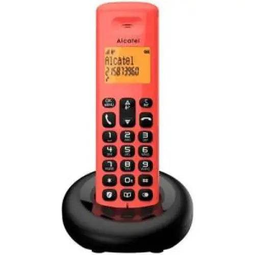 Telefono Cordless Alcatel E160 Red - TecnoRoyal