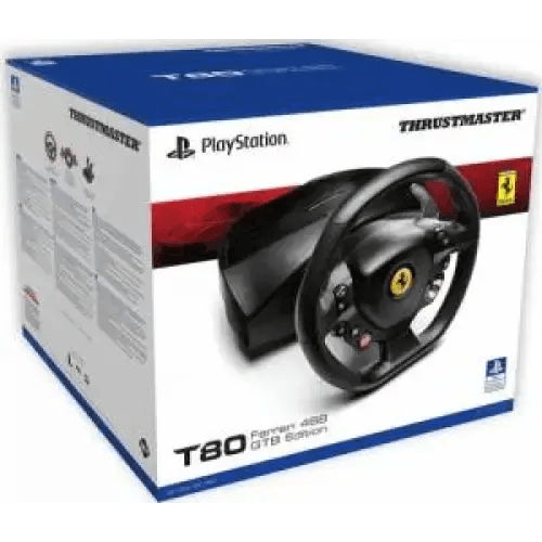 Thrustmaster Volante T80 Ferrari 488 - GTB Edition + Pedaliera - TecnoRoyal