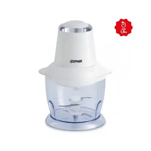 ZEPHIR TRITATUTTO 4LAME 0,75LT 300W BIANCO ZHC4608 - TecnoRoyal