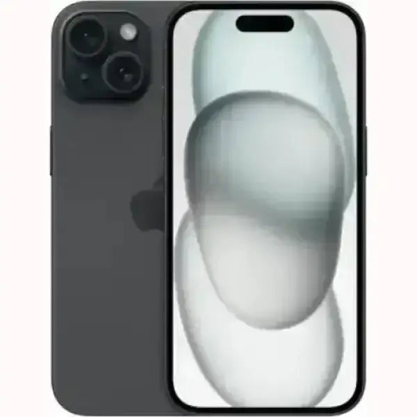 Smartphone Apple nero con display senza bordi doppia fotocamera posteriore e design sottile
