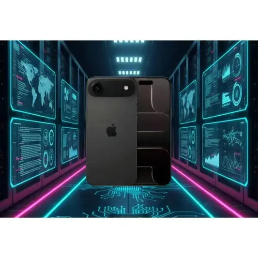 Smartphone Apple in Nero con Design Elegante e Funzioni Avanzate