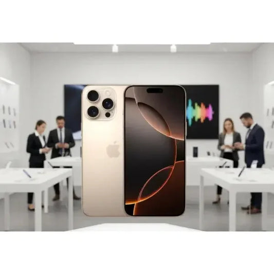 Smartphone Apple iPhone 14 Pro in oro con display elegante e fotocamera avanzata