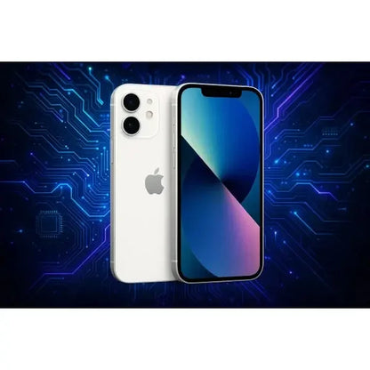 Apple iPhone 16 in bianco con schermo AMOLED e design elegante e moderno
