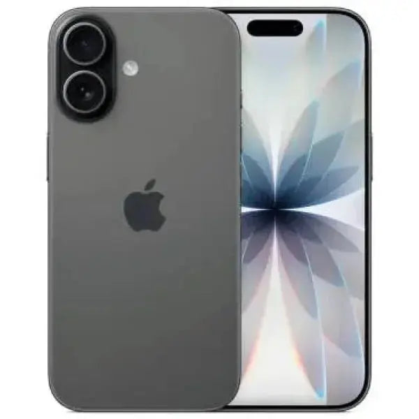 Apple iPhone 17 in grigio scuro con doppia fotocamera e display Super Retina XDR