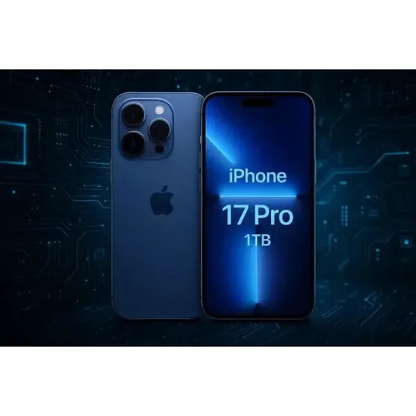 Apple iPhone 17 Pro in blu con 1TB di memoria e design elegante