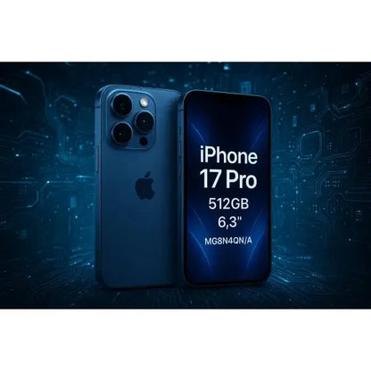 Apple iPhone 17 Pro con display da 6,3 pollici e 512GB di memoria
