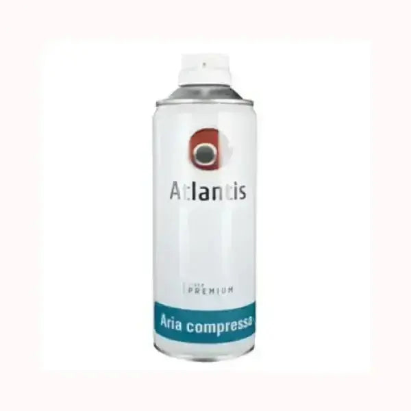 Bomboletta aria compressa ATLANTIS per pulizia accessori informatica con spray premium