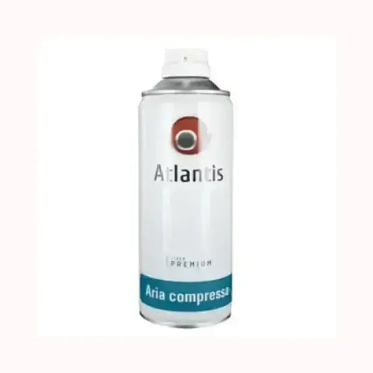 Bomboletta aria compressa ATLANTIS per pulizia accessori informatica con spray premium