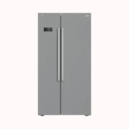 Beko Frigo frigorifero a doppia porta in acciaio inox con display digitale e maniglie verticali