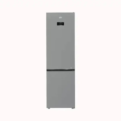 Beko Frigo frigorifero moderno a doppia porta con display digitale grigio