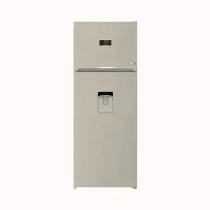 Frigorifero BEKO bianco con dispenser acqua e congelatore superiore moderno ed efficiente