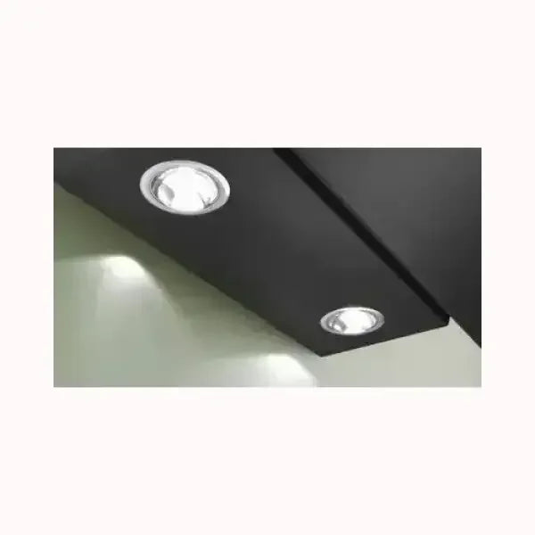 Dettaglio luci integrate in cappa da cucina BOSCH moderna e dal design elegante