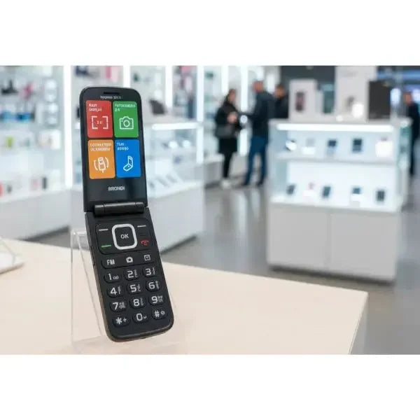 Telefono cellulare Brondi Magnum XXL con grandi tasti e display chiaro per anziani