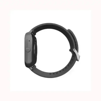Smartwatch BUYTECH nero con cinturino regolabile e design moderno e minimalista