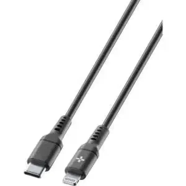 Cavo di ricarica Cellularline Ploos USB-C a Lightning lungo 2 metri in colore nero