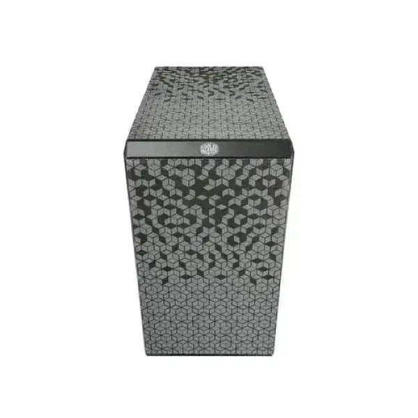 Case Cooler Master con design geometrico elegante, ideale per assemblaggi di PC moderni