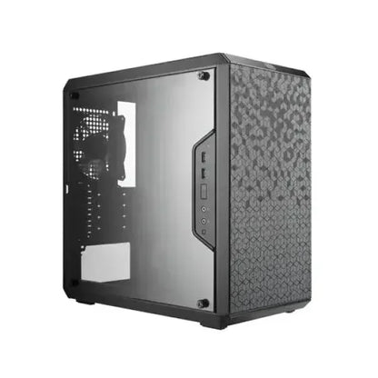 Case Cooler Master con pannello laterale in vetro e design moderno per assemblaggio PC
