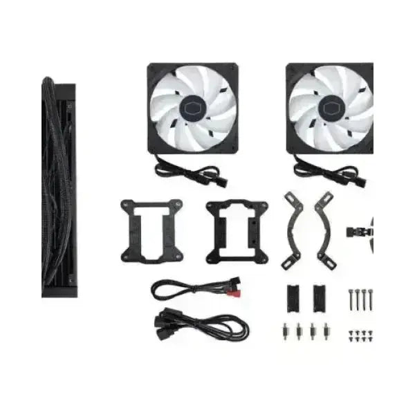 COOLER MASTER DISSIPATORE CPU UNIV. LIQUIDO RGB BLACK MLW-D24M-A18PZ-R1 Accessori informatica