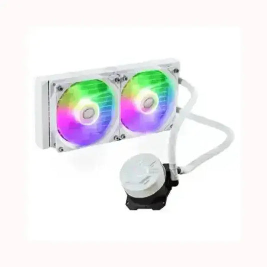 Dissipatore liquido CPU COOLER MASTER con ventole RGB doppie per raffreddamento PC avanzato