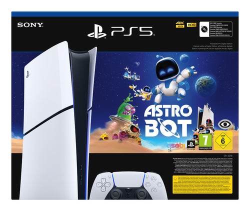 SONY PS5 CONSOLE 1TB BIANCA DIGITAL + ASTRO BOT IT - TecnoRoyal